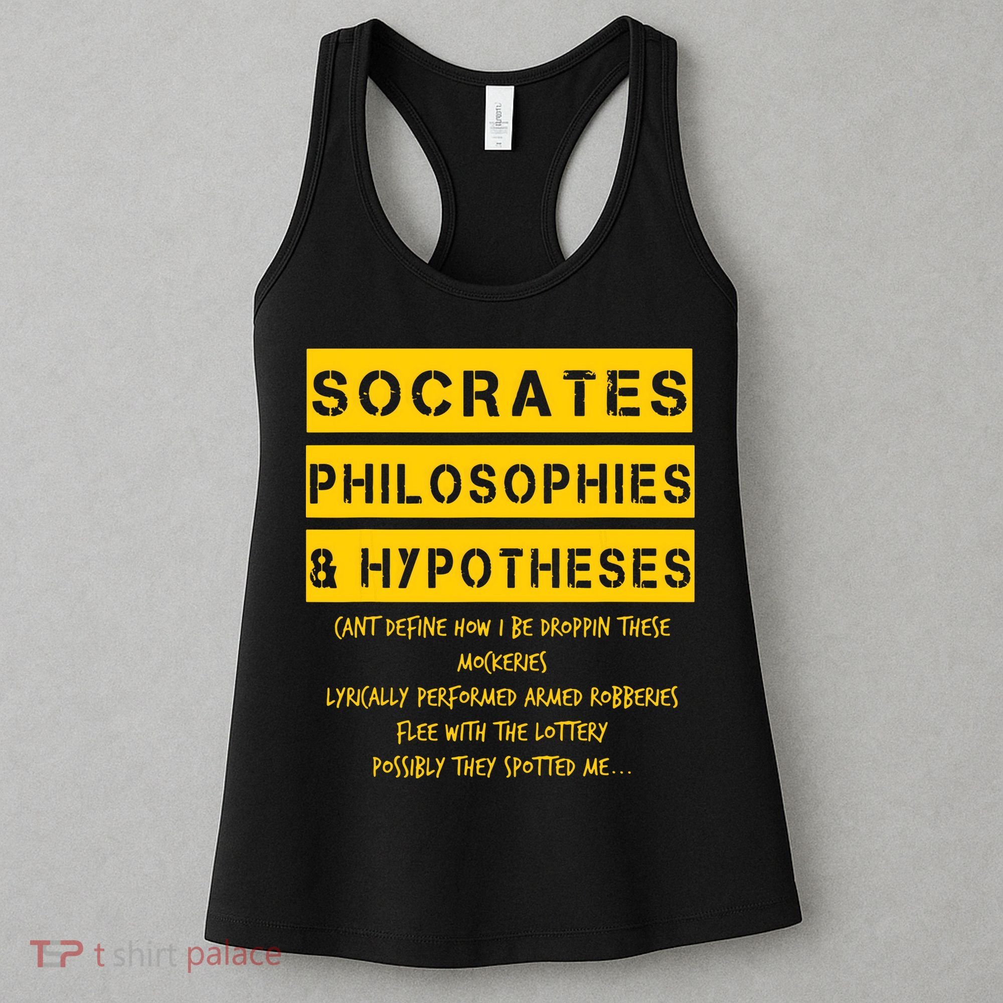 Classic Golden Era 90s HipHop Rap Music Quote Women's Tank Top