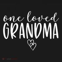 Cute Gifts For Grandma One Loved Grandma Women's Hoodie thumb 2