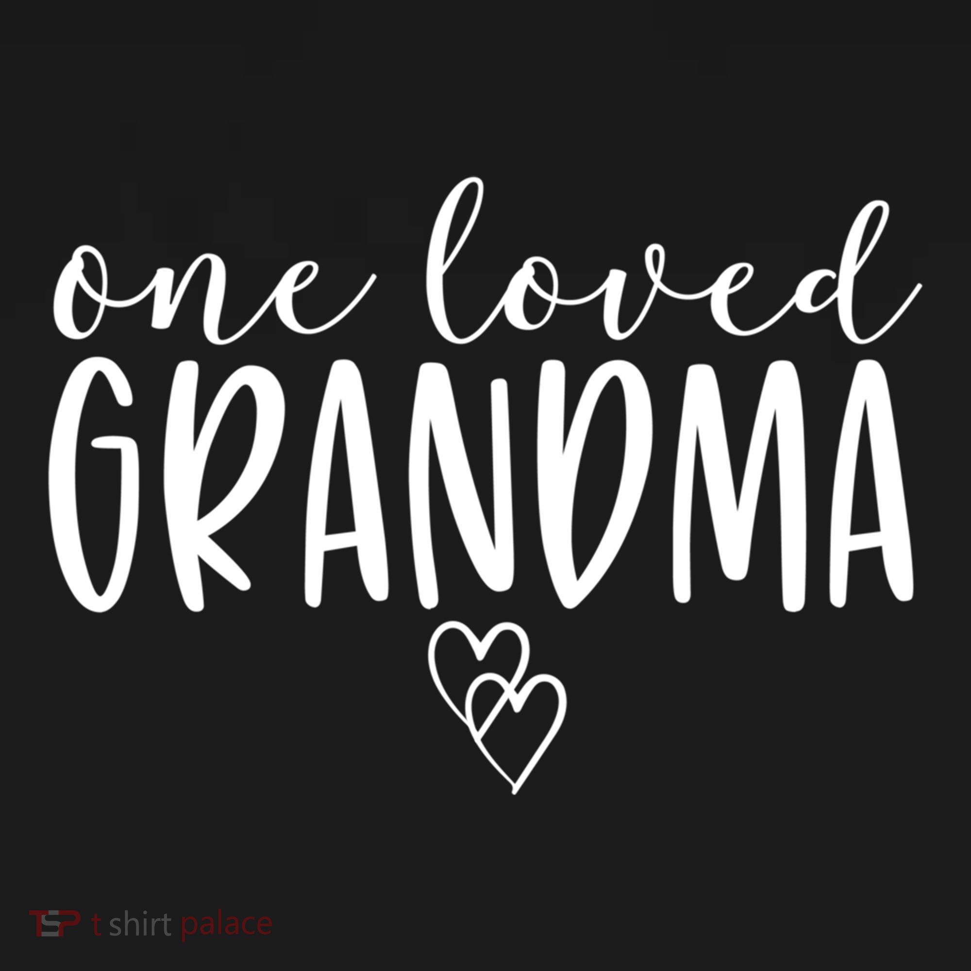 Cute Gifts For Grandma One Loved Grandma Women's Hoodie
