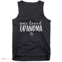 Cute Gifts For Grandma One Loved Grandma Tank Top thumb 0