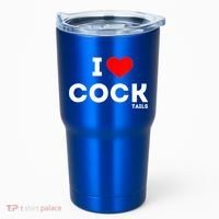 Cute Gift Funny I Love Cocktails Ing Pun Gift Tumbler thumb 0