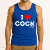 Cute Gift Funny I Love Cocktails Ing Pun Gift Tank Top thumb 3