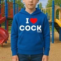 Cute Gift Funny I Love Cocktails Ing Pun Gift Kids Hoodie thumb 2