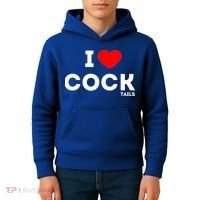 Cute Gift Funny I Love Cocktails Ing Pun Gift Kids Hoodie thumb 4