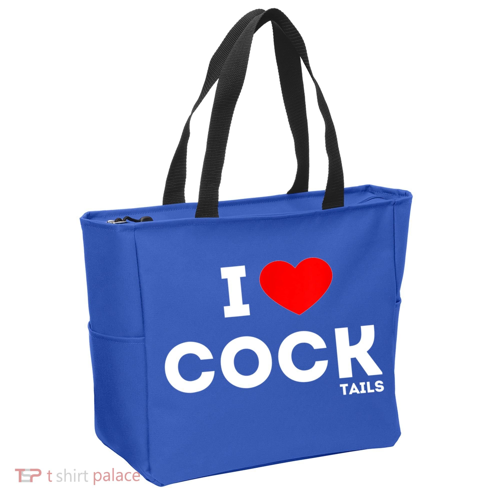 Cute Gift Funny I Love Cocktails Ing Pun Gift Tote Bag