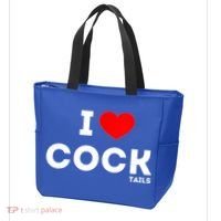 Cute Gift Funny I Love Cocktails Ing Pun Gift Tote Bag thumb 3