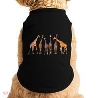 Cool Giraffe For Zoo Animal Lovers Safari Wildlife Doggie Tank thumb 0