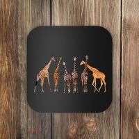 Cool Giraffe For Zoo Animal Lovers Safari Wildlife Coaster thumb 0