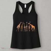 Cool Giraffe For Zoo Animal Lovers Safari Wildlife Women's Tank Top thumb 3