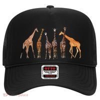 Cool Giraffe For Zoo Animal Lovers Safari Wildlife Hat thumb 0