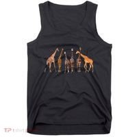 Cool Giraffe For Zoo Animal Lovers Safari Wildlife Tank Top thumb 0