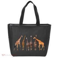 Cool Giraffe For Zoo Animal Lovers Safari Wildlife Tote Bag thumb 0