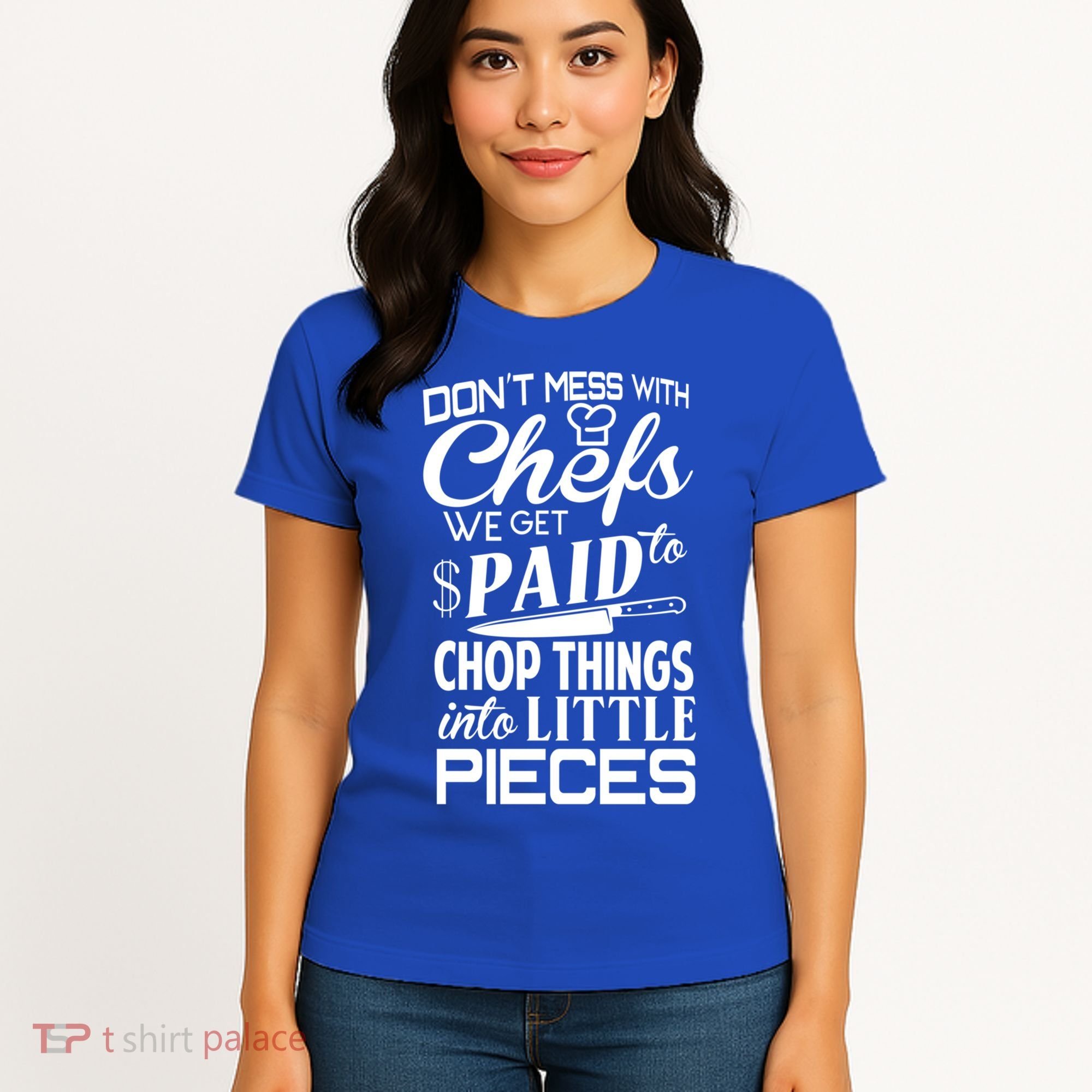 Chefs Gift Funny Dont Mess With Chefs Meaningful Gift For Chefs Gift Women's T-Shirt