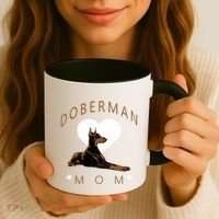 Cute Gift For The Doberman Pinscher Lover Coffee Mug thumb 3