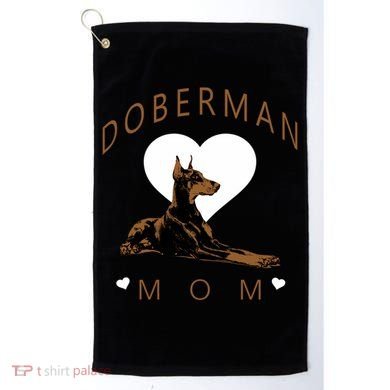 Cute Gift For The Doberman Pinscher Lover Golf Towel