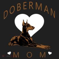 Cute Gift For The Doberman Pinscher Lover Golf Towel thumb 3