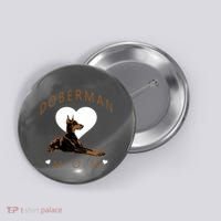 Cute Gift For The Doberman Pinscher Lover Button thumb 0