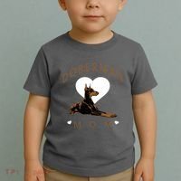 Cute Gift For The Doberman Pinscher Lover Toddler T-Shirt thumb 2