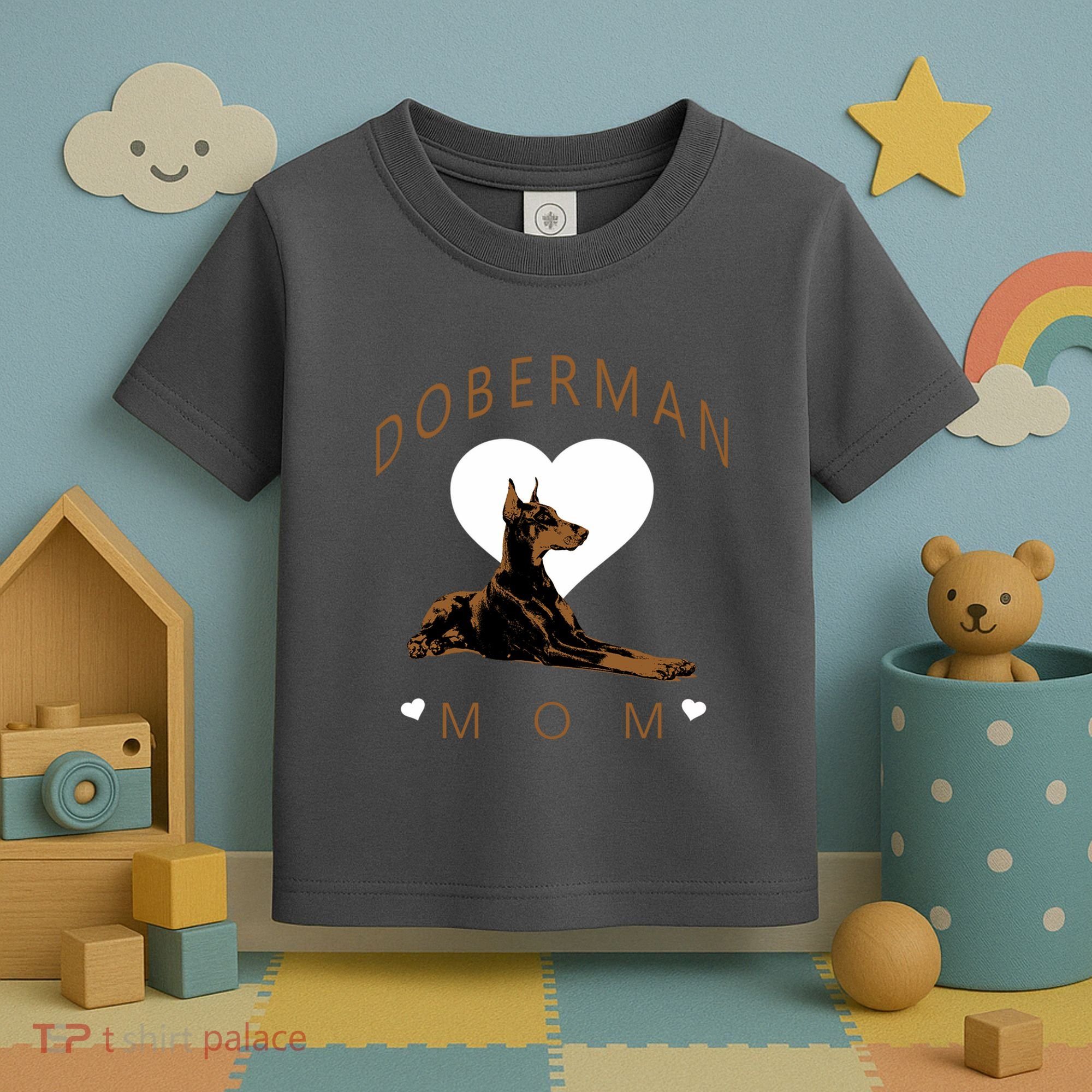 Cute Gift For The Doberman Pinscher Lover Toddler T-Shirt