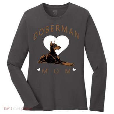 Cute Gift For The Doberman Pinscher Lover Women's Long Sleeve Shirt