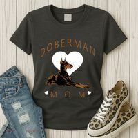 Cute Gift For The Doberman Pinscher Lover Women's T-Shirt thumb 3