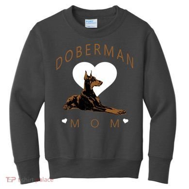 Cute Gift For The Doberman Pinscher Lover Kids Sweatshirt