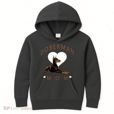 Cute Gift For The Doberman Pinscher Lover Kids Hoodie