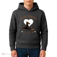 Cute Gift For The Doberman Pinscher Lover Kids Hoodie thumb 4