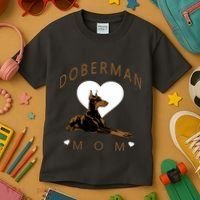 Cute Gift For The Doberman Pinscher Lover Kids T-Shirt thumb 3