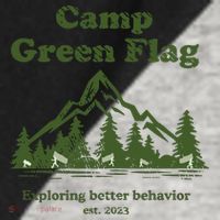 Camp Green Flag Exploring Better Behavior Est 2023 Raglan Baseball Sleeve Shirt thumb 2