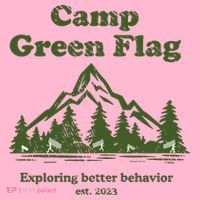 Camp Green Flag Exploring Better Behavior Est 2023 Coaster thumb 2