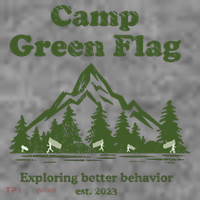 Camp Green Flag Exploring Better Behavior Est 2023 Toddler Hoodie thumb 2