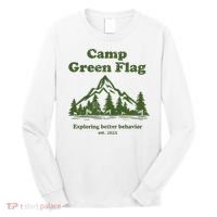 Camp Green Flag Exploring Better Behavior Est 2023 Long Sleeve Shirt thumb 0