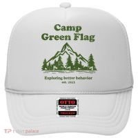 Camp Green Flag Exploring Better Behavior Est 2023 Hat thumb 0