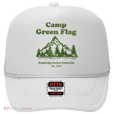 Camp Green Flag Exploring Better Behavior Est 2023 Hat