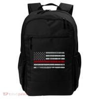 Cool Gift Firefighter Thin Red Line Flag Backpack thumb 0