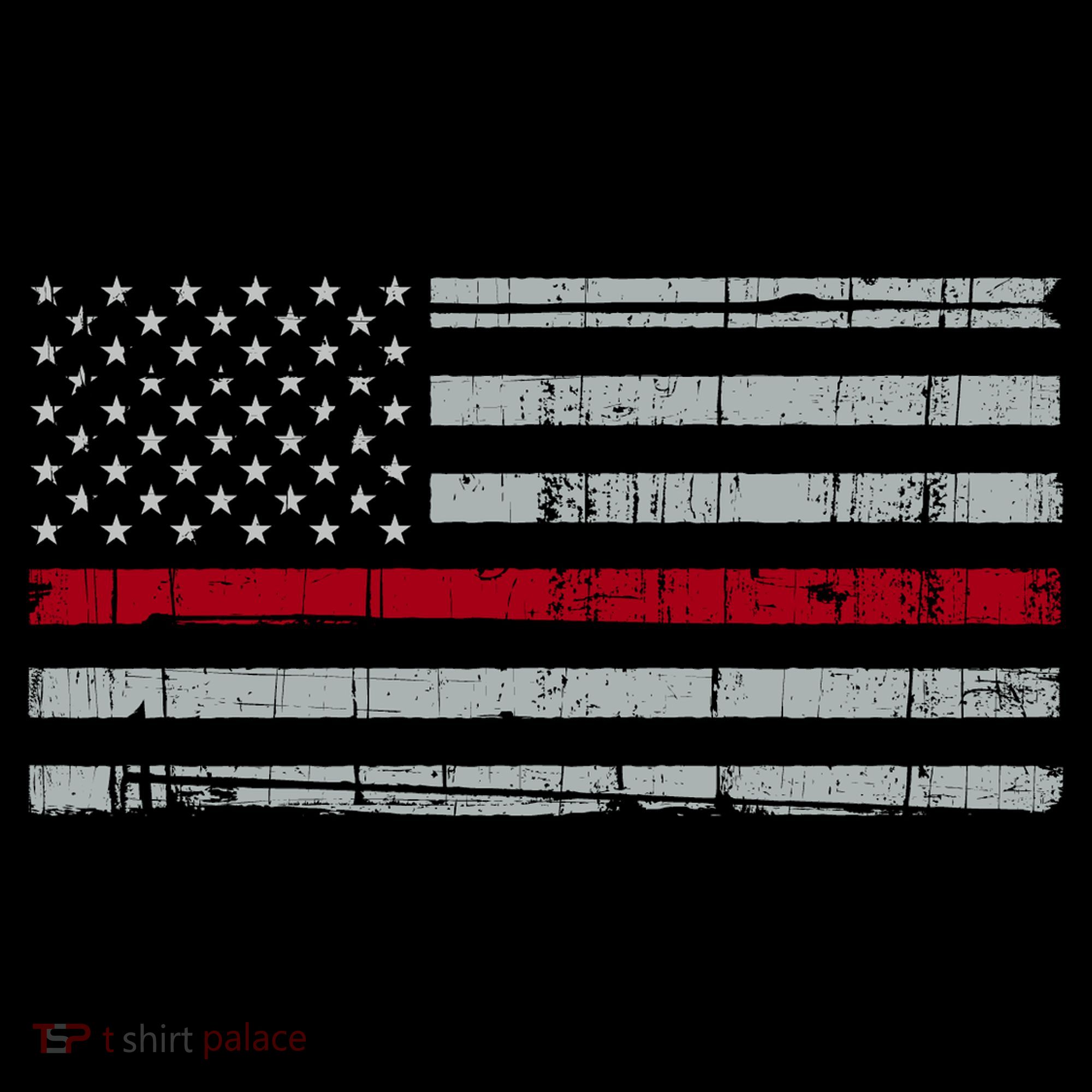 Cool Gift Firefighter Thin Red Line Flag Backpack
