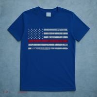Cool Gift Firefighter Thin Red Line Flag T-Shirt thumb 5