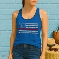 Cool Gift Firefighter Thin Red Line Flag Women's Tank Top thumb 2