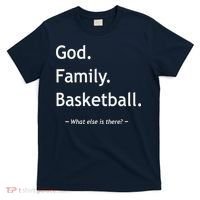 Christian God Family Basketball Jesus Christ Christianity T-Shirt thumb 0