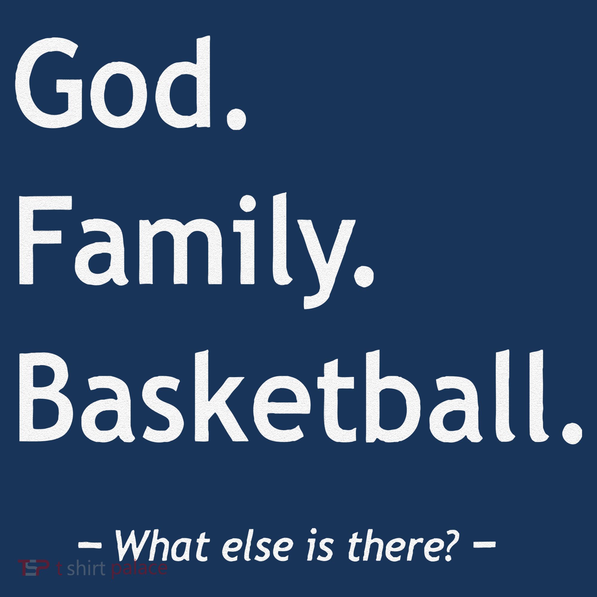 Christian God Family Basketball Jesus Christ Christianity T-Shirt