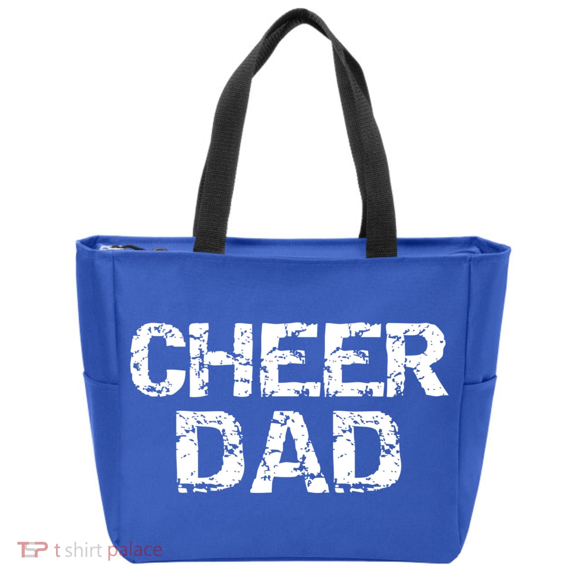 Cheerleading Gift For Men Cheerleader Father Idea Cheer Dad Meaningful Gift Tote Bag
