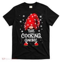 Cooking Gnome Funny Chef Matching Family Christmas Pajama T-Shirt thumb 0