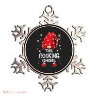 Cooking Gnome Funny Chef Matching Family Christmas Pajama Ornament thumb 0