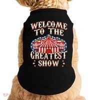 Circus Gifts For Party Ringmaster Carnival Strongman Tamer Doggie Tank thumb 0