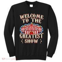 Circus Gifts For Party Ringmaster Carnival Strongman Tamer Sweatshirt thumb 0
