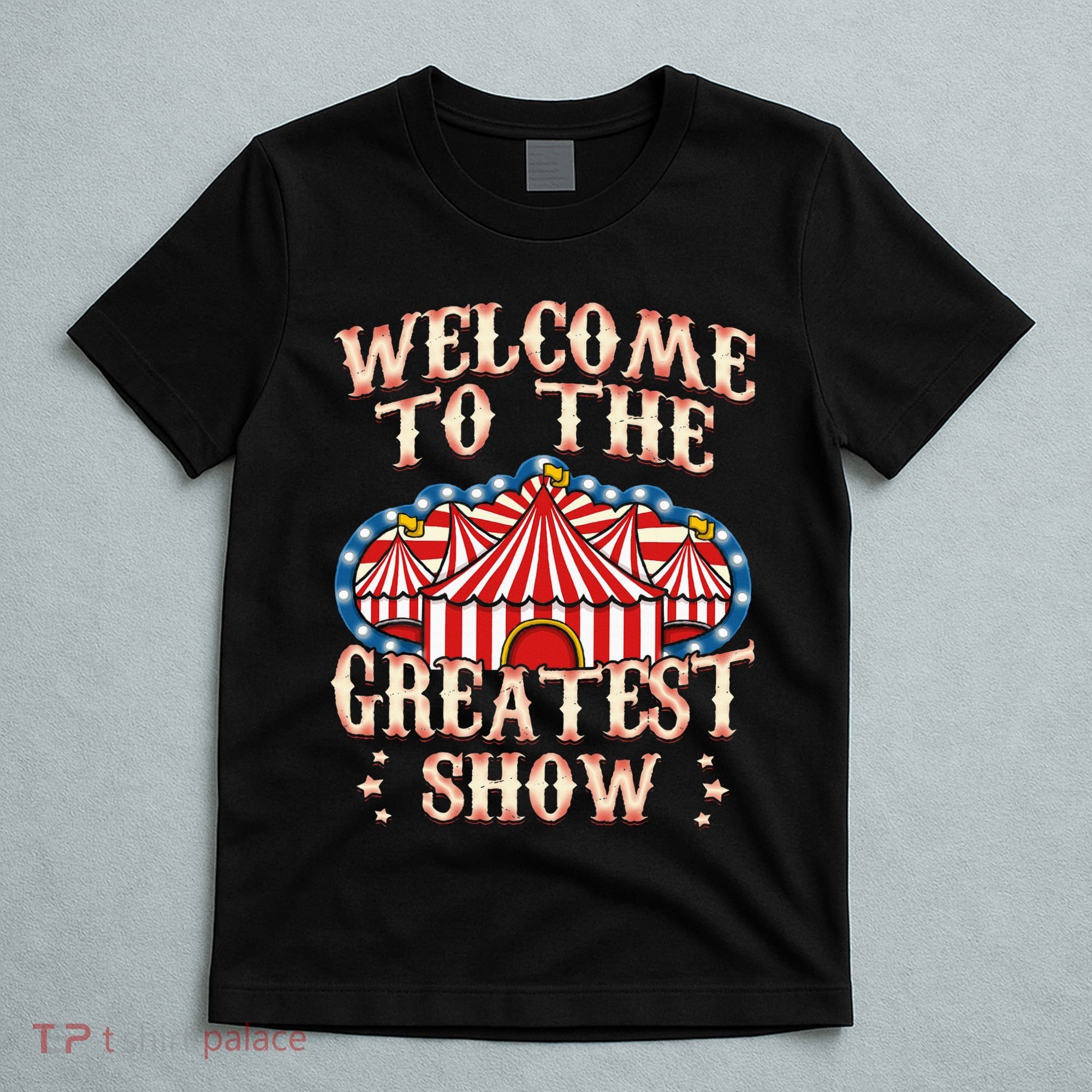 Circus Gifts For Party Ringmaster Carnival Strongman Tamer T-Shirt