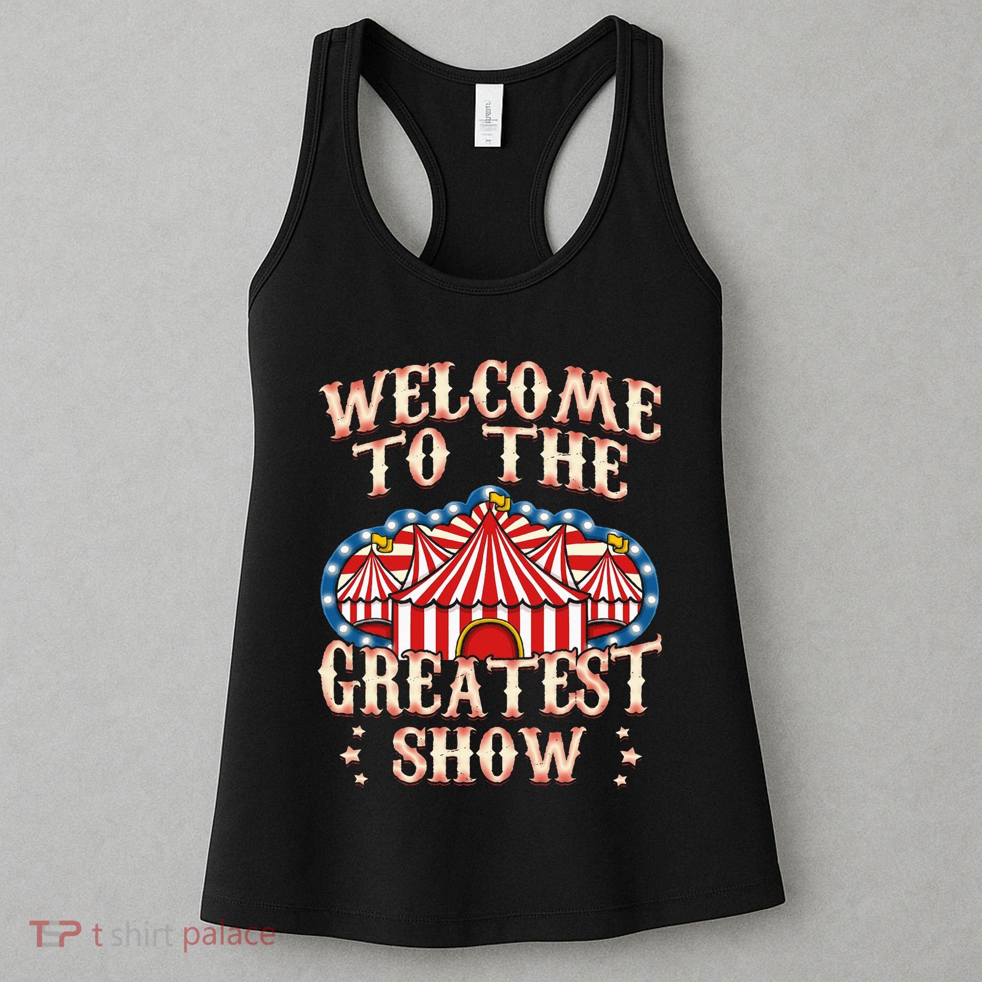 Circus Gifts For Party Ringmaster Carnival Strongman Tamer Women's Tank Top
