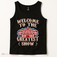 Circus Gifts For Party Ringmaster Carnival Strongman Tamer Tank Top thumb 2