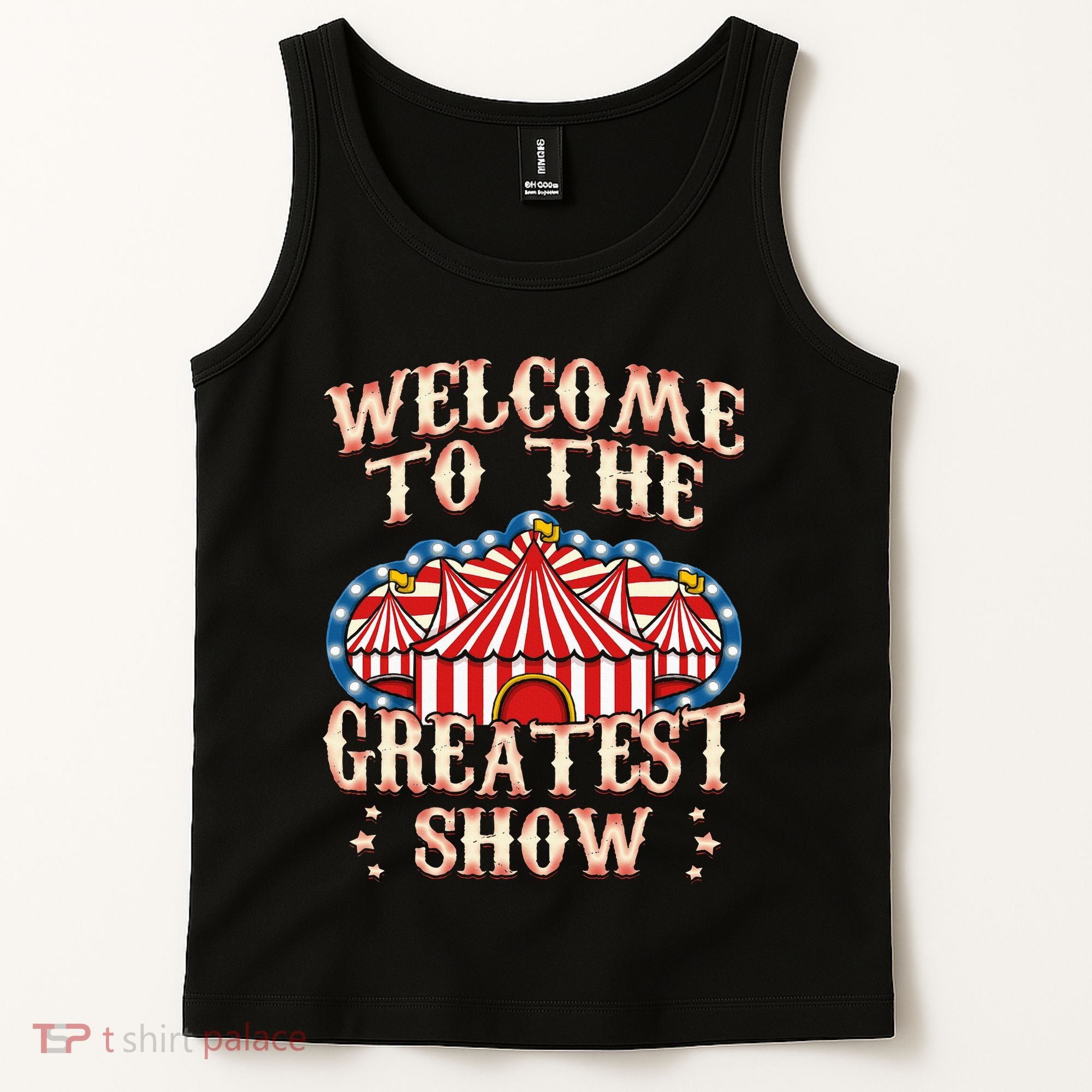 Circus Gifts For Party Ringmaster Carnival Strongman Tamer Tank Top